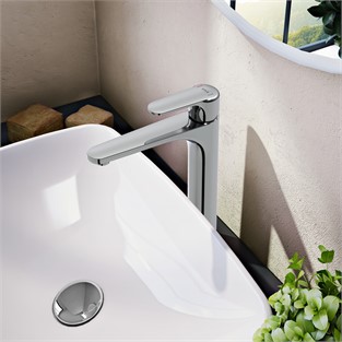 VitrA Root Round Lavabo Bataryası Çanak Krom A42707