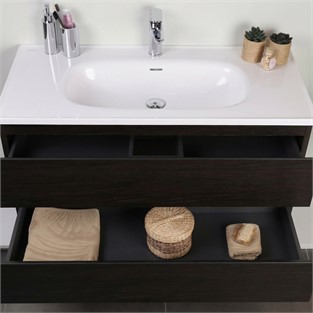 Kobos Lignum 100 cm Banyo Dolabı Seti Watson