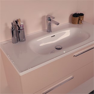 Kobos Serenity 100 cm Banyo Dolabı Seti Rose