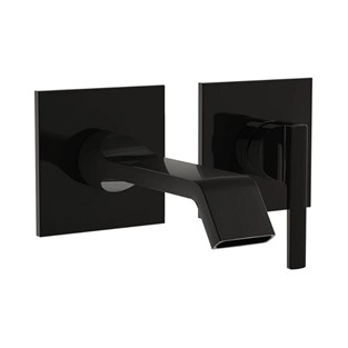 VitrA Suit Ankastre Lavabo Bataryası Parlak Siyah A4278239