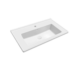 Bien Neptün Konsollu Tek Delikli Lavabo NPLK10001FD1W5000 (100cm)