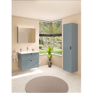VitrA Root Groove Lavabo Dolabı Mat Fiyord Yeşili 80 cm 69446