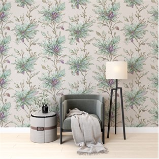 DuKa Duvar Kağıdı Flower DK.32100-2 (10 m2)