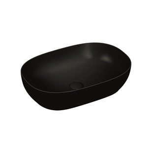 VitrA Outline Çanak Lavabo Mat Siyah 60 cm 5995B483-0016