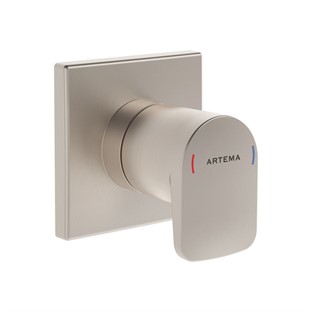 Artema Root Square Ankastre Stop Valf Fırçalı Nikel A4272934