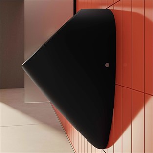 VitrA Plural Rim-ex Temassız Pisuvar Mat Siyah 7809B083-5331
