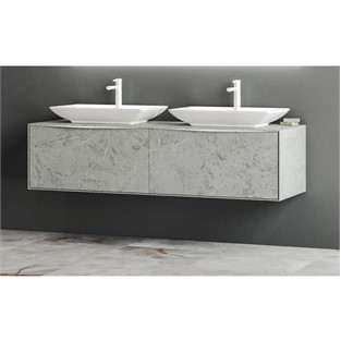 ORKA Mono Banyo Dolabı Takımı Macael 160 cm ORKA5000460