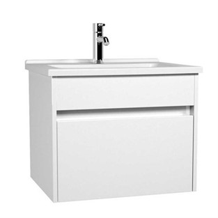 VitrA S50+ Lavabo Dolabı 60 cm Parlak Beyaz 54734