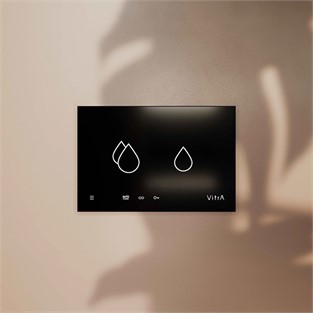 VitrA V-Care Akıllı Panel Cam Siyah 762-1501