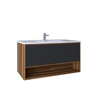 Kobos Elegant 100 Cm Lavabo Dolabı Miling Oak + Argento KB710090