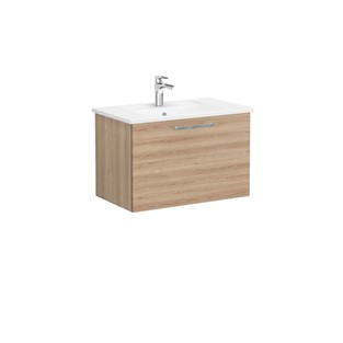 VitrA Root Lavabo Dolabı 80 cm Doğal Meşe 66422