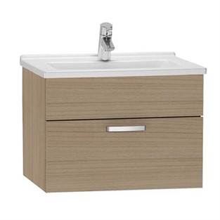 VitrA S50 Lavabo Dolabı 60 cm Tek Çekmeceli Altın Kiraz 56067