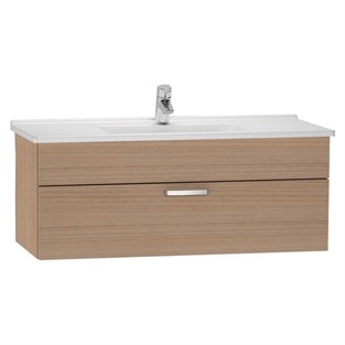 VitrA S50 Lavabo Dolabı 120 cm Tek Çekmeceli Altın Kiraz 56073