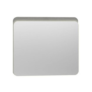 Vitra Nest Trendy Aydınlatmalı Ayna 80 cm Gri Dokulu Ahşap 56164