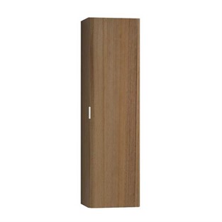 VitrA Nest Boy Dolabı 45 cm Tek Kapaklı Hareli Doğal Ahşap Sağ 56190