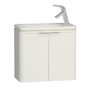 VitrA Nest Trendy Dar Lavabo Dolabı 60 cm Parlak Beyaz 56415
