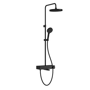 Artema Core Round Termostatik Banyo Bataryalı Duş Sistemi Mat Siyah A4730936