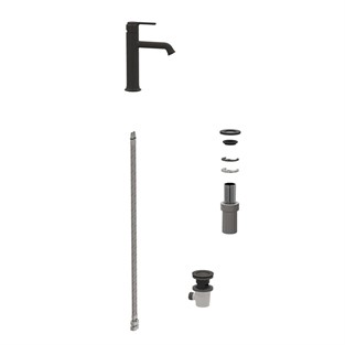 VitrA Origin Classic Lavabo Bataryası Mat Siyah A4288036