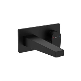 Artema Flow Square Ankastre Lavabo Bataryası Mat Siyah A4318036