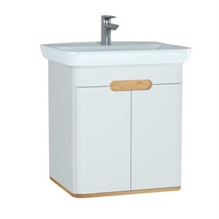VitrA Sento Lavabo Dolabı 65 cm Kapaklı Mat Beyaz 60781