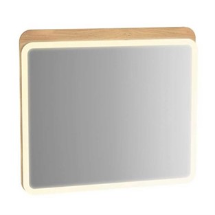 VitrA Sento Aydınlatmalı Ayna 60 cm Açık Meşe 60889