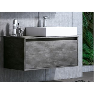 ORKA Canada Banyo Dolabı Takımı Irony Beyaz 90 cm ORKA5000128