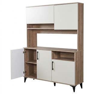 Soprano Kahve Köşesi Çok Amaçlı Mutfak Dolabı 150cm SP02348