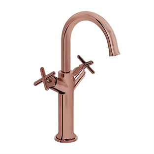 VitrA Origin Classic Çanak Lavabo Bataryası Çift Kumandalı Soft Bakır A4288629
