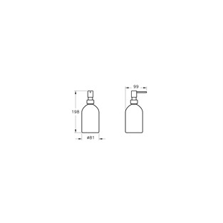 VitrA Origin Sıvı Sabunluk Soft Bakır A4489129