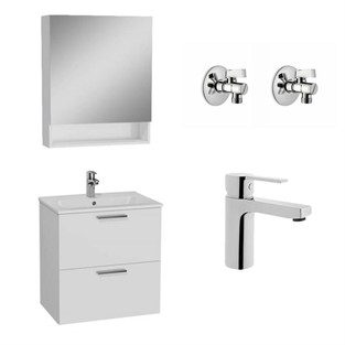 VitrA Mia Banyo Dolabı Seti Beyaz 60cm 66189