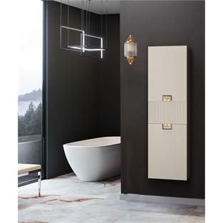 ORKA Adria Boy Dolabı Mat Vizon Altın 40 cm ORKA3000038