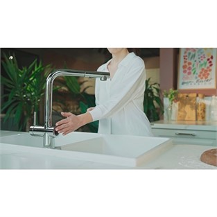 VitrA Sense Hybrid Elektrikli Eviye Bataryası Krom A47230