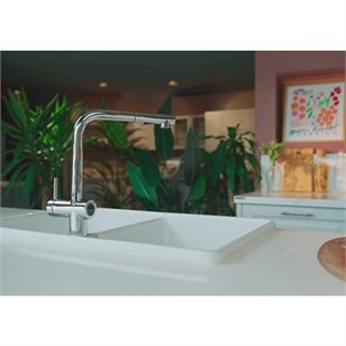 VitrA Sense Hybrid Elektrikli Eviye Bataryası Krom A47230