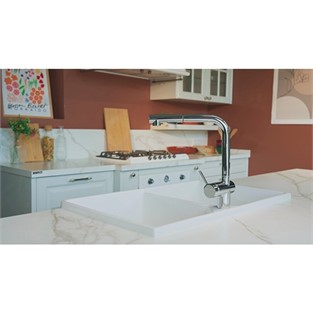 VitrA Sense Hybrid Elektrikli Eviye Bataryası Krom A47230
