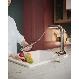 VitrA Sense Hybrid Elektrikli Eviye Bataryası Krom A47230