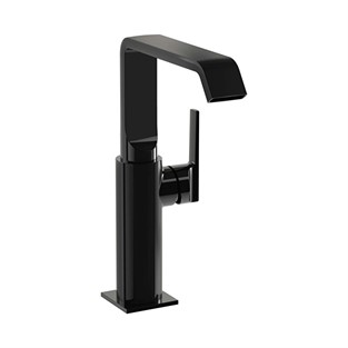 VitrA Suit Lavabo Bataryası Yandan (Yüksek) Parlak Siyah