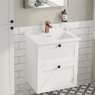 VitrA Root Classic Çekmeceli Lavabo Dolabı 60 cm Mat Beyaz 68848