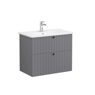 VitrA Root Groove İki Çekmeceli Lavabo Dolabı  80 Cm 69438