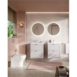 VitrA Root Classic  Yuvarlak Kulp  155mm Krom 68601