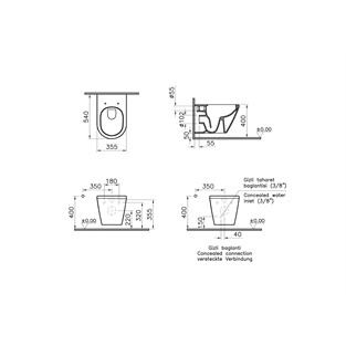 VitrA Integra Round Asma Klozet 7062L003-0850