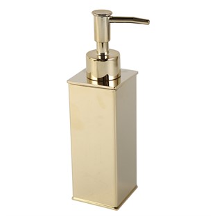 Kobos Tezgah Üstü Kare Sıvı Sabunluk Altın KBW-627GL