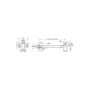 VitrA Origin Lavabo Sifon Seti Mat Siyah A4515936WTC