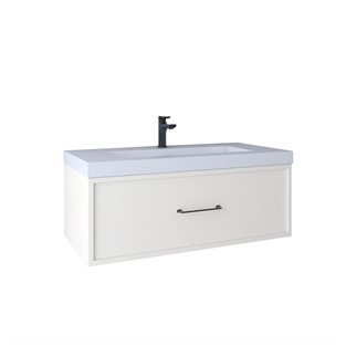 Kobos Frame 100 cm Lavabo Dolabı Bianco KB710021