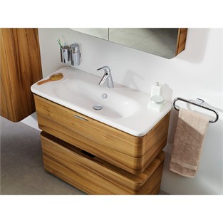 VitrA Nest Trendy Tekerlekli Alt Ünite 80 cm Hareli Doğal Ahşap 56181