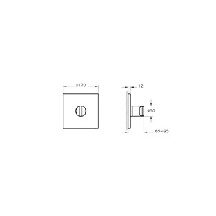 VitrA Suit 3 Yollu Yönlendirici V-Box Soft Bakır A4287529