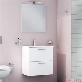 VitrA Mia Banyo Dolabı Seti 60 cm Parlak Beyaz 75021