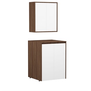 ORKA Sedir Çamaşır Makinası Dolabı Navaro 70 cm ORKA5000706