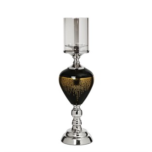 Vitale Amber Silver Şamdan 47 cm AK.JE0003