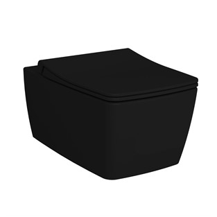 VitrA Metropole Rim-ex Asma Klozet Mat Siyah 56 cm 7672B083-0559