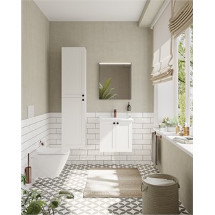 VitrA Root Classic Boy Dolabı 40 cm Mat Beyaz 68510